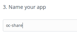 Name your app.