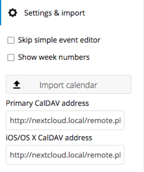 Using the Calendar app — Nextcloud latest User Manual latest documentation