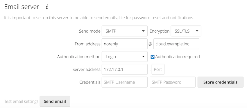 Php mail smtp