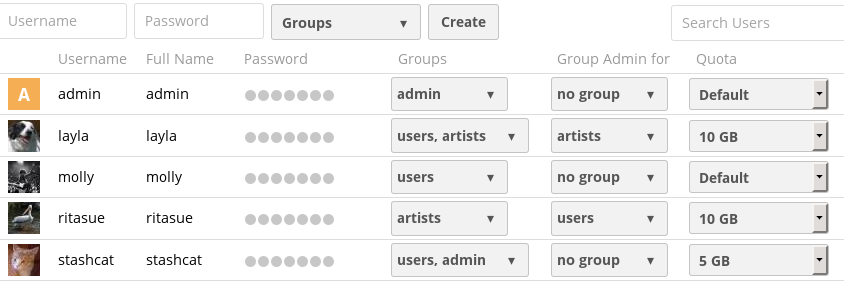 User Management — Nextcloud Latest Administration Manual Latest 