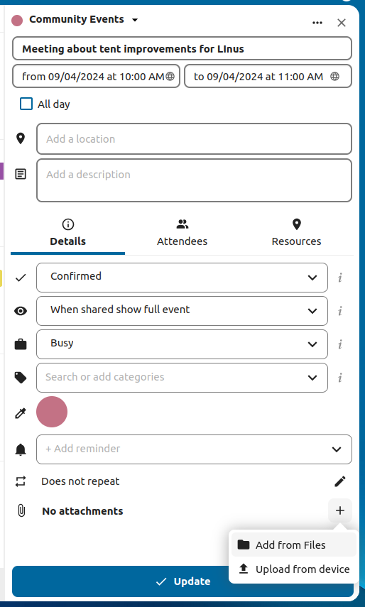 Using the Calendar app — Nextcloud latest User Manual latest documentation