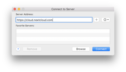 webdav server for mac